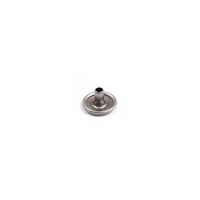 DOT® Durable™ Snap Cap 93-XN-10135--1U Stainless Steel Finish 100 pack