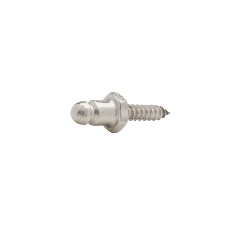 DOT® Pull-The-DOT® Stud 92-X8-183074-1A Nickel-Plated Brass /  Stainless-Steel Screw (100 pack)